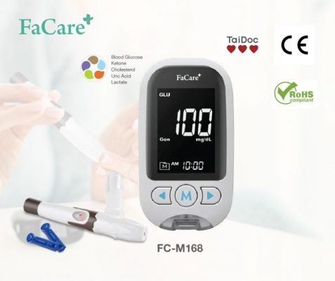 Máy đo đường huyết đa năng 5 trong 1 FaCare FC-M168