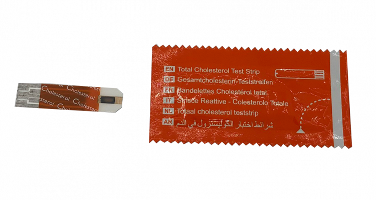 Que thử Cholesterol (mỡ máu) dành cho máy FaCare M168